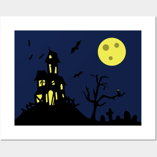 Haunted House Posters and Art